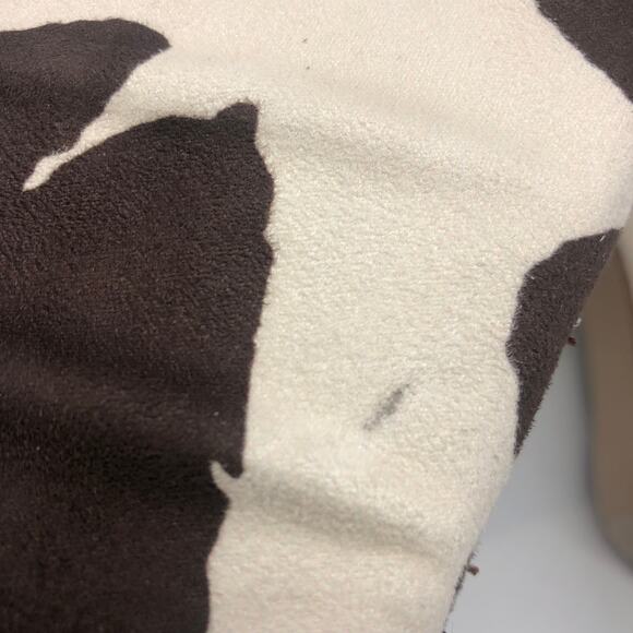 Steve Madden Womens Vava Cow Print Thigh-high Boots Brown/Tan Size 6 New - Picture 3 of 10